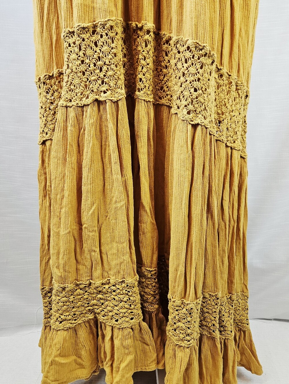 Free People Dream On Bohemian Maxi Dress size Medium - Picture 5 of 10